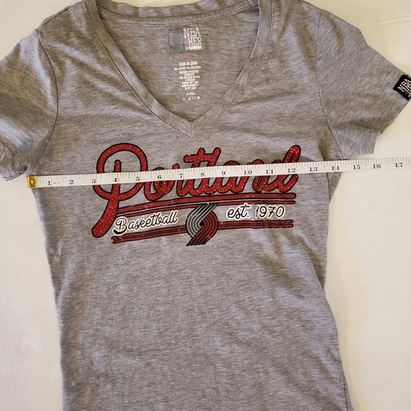 4/$25 🥂 NBA for Her Portland Trailblazers Tee - Picture 4 of 4